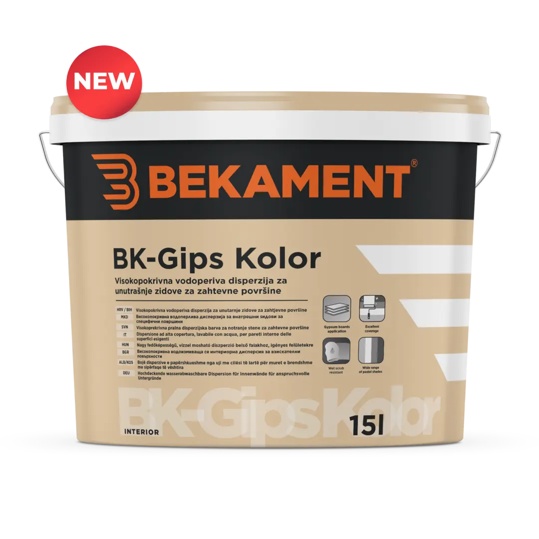 BK-GIPS KOLOR NOVO 15 lit