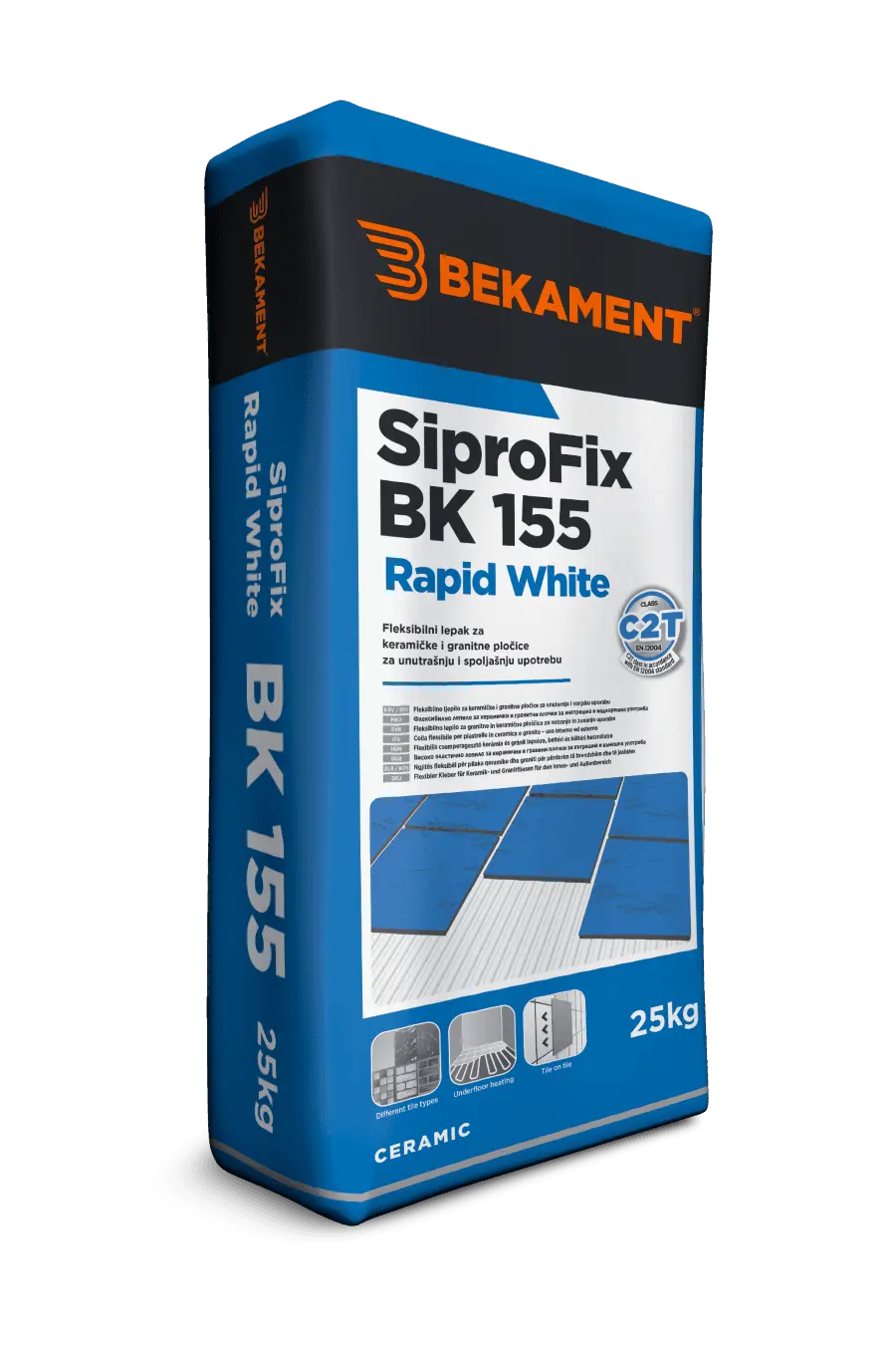 SiproFix BK 155 Rapid White C2T 25kg