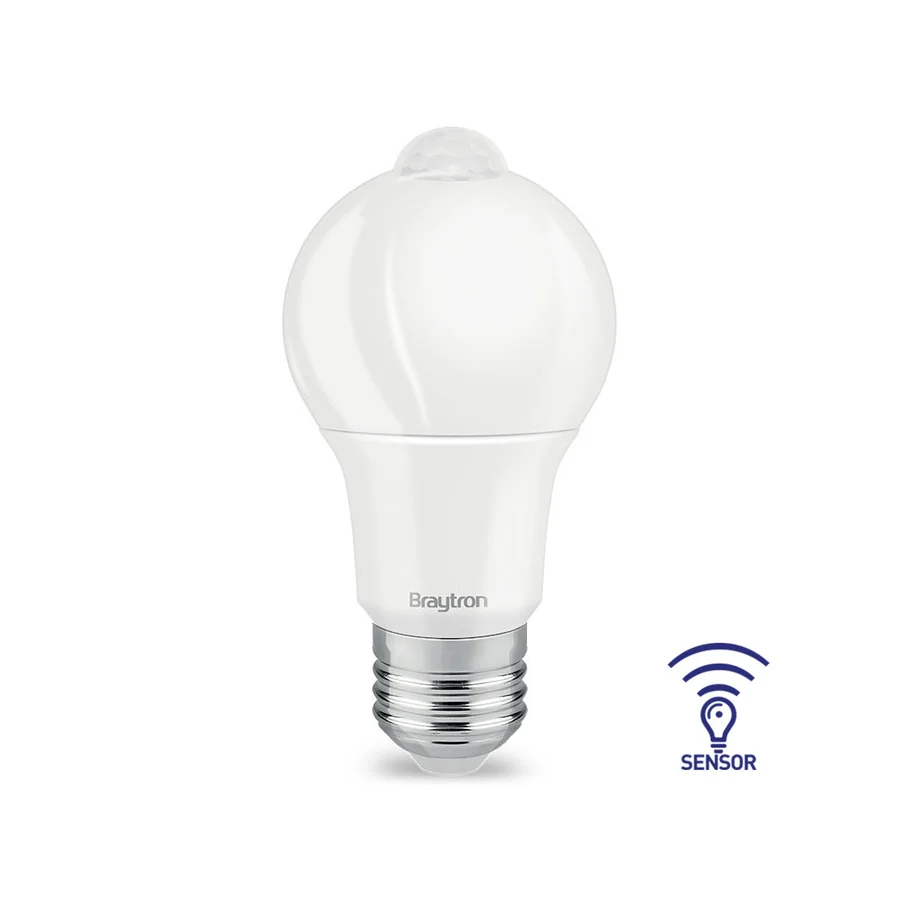 LED SIJALICA SA SENZOROM E27 9W A60 6500K, BA14-70923, BRY