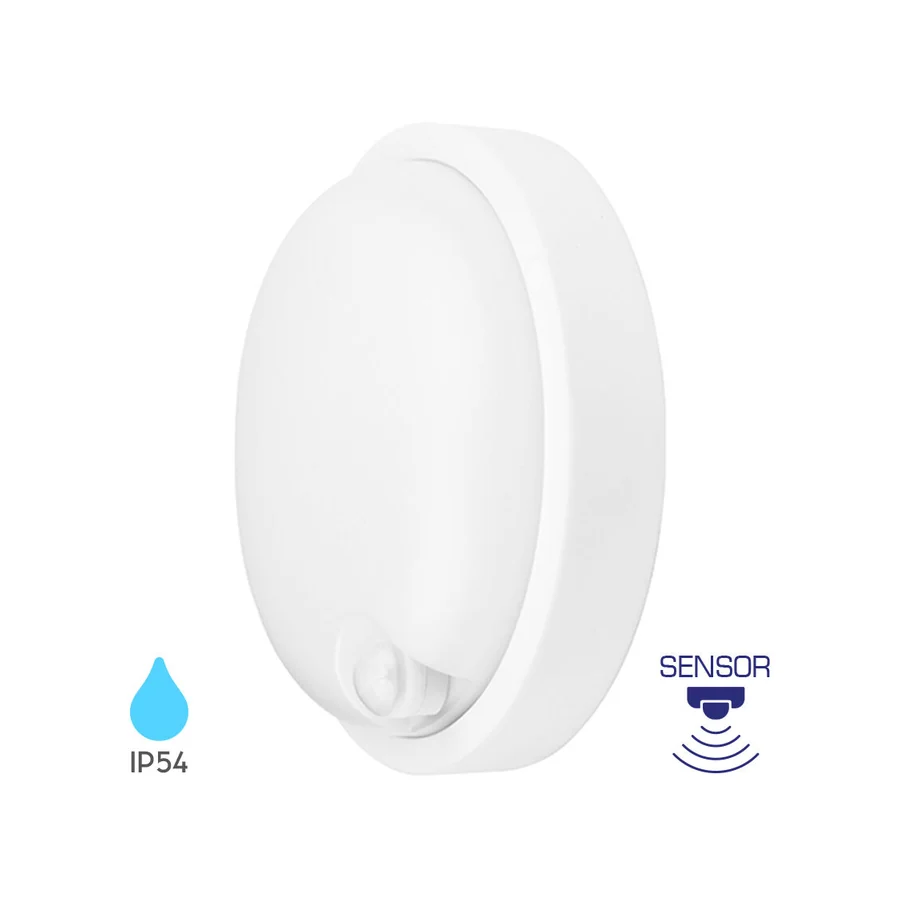 LED LAMPA SA SENYOROM OKRUGLA BIJELA 15W IP54 6500K, BC17-21130, BRY