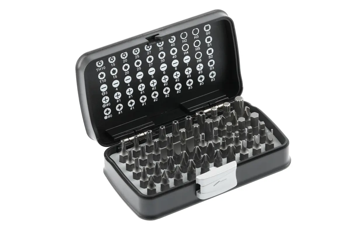 Set bitova 1/4" 50-dijelni, u plastičnoj kutiji, S2