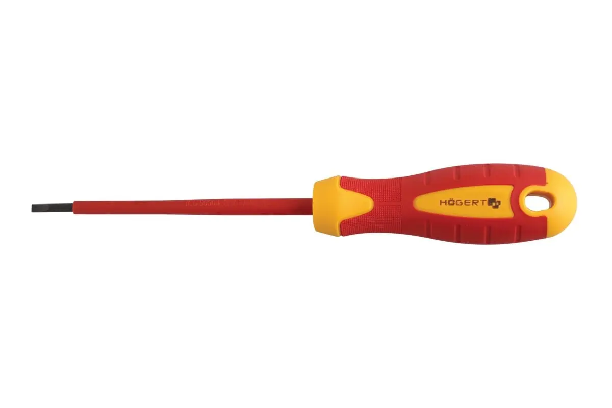 Odvijač izolirani ravni 3 x 100 mm, 1000 V, S2 , VDE