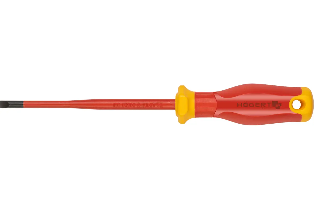 Odvijač izolirani ravni 5.5x125 mm, 1000 V, S2, VDE