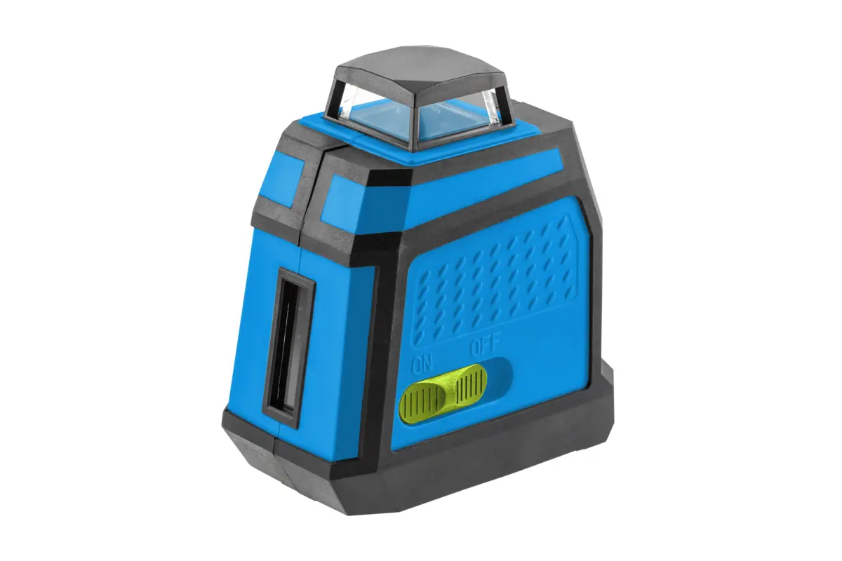 Laserski nivelator (3D okomito, 3D vodoravno), crveni snop, automatsko zakjučavanje, IP54
