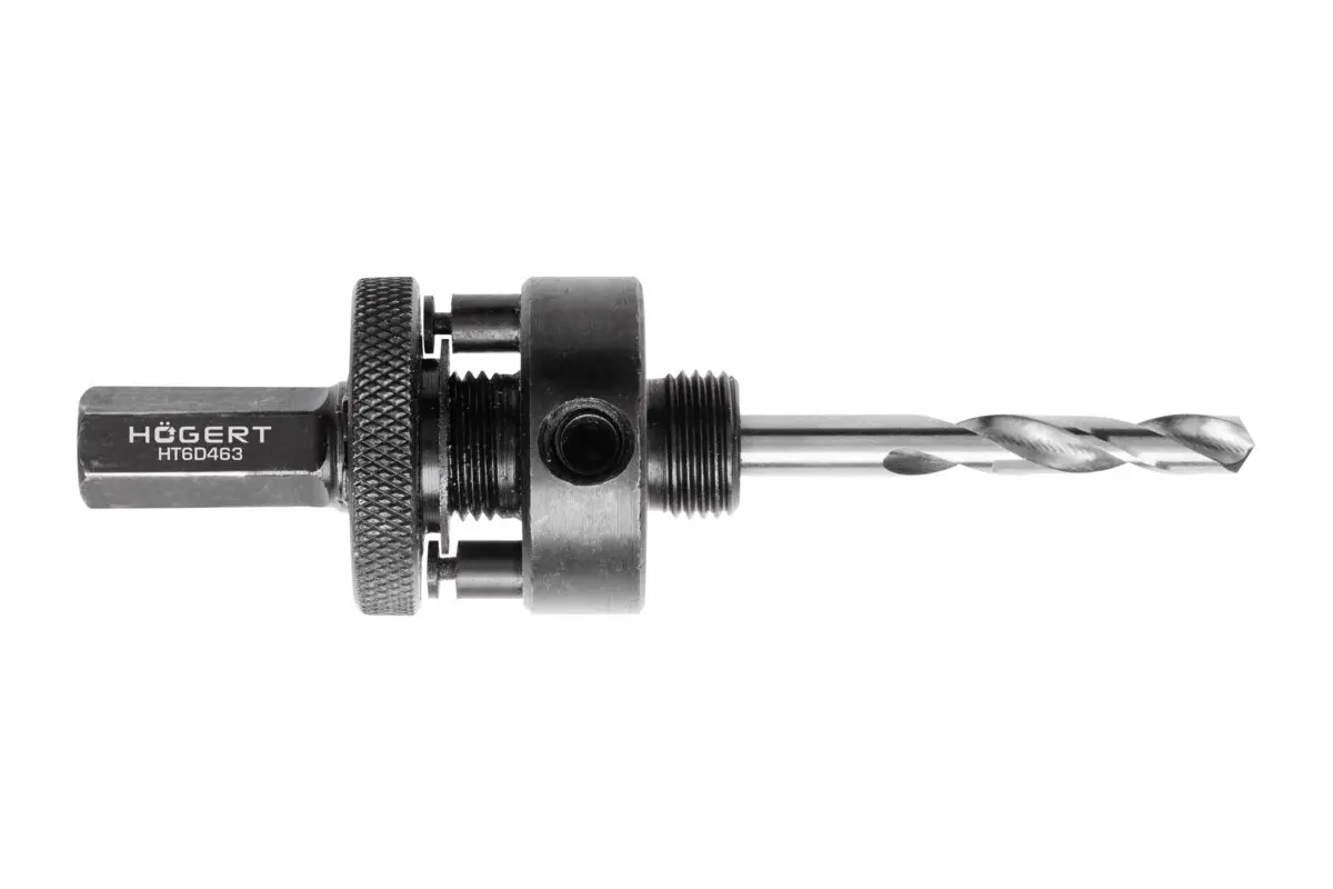 Svrdlo s prihvatom za krunske pile, Bi-metal, 32-152 mm, hex 7/16"