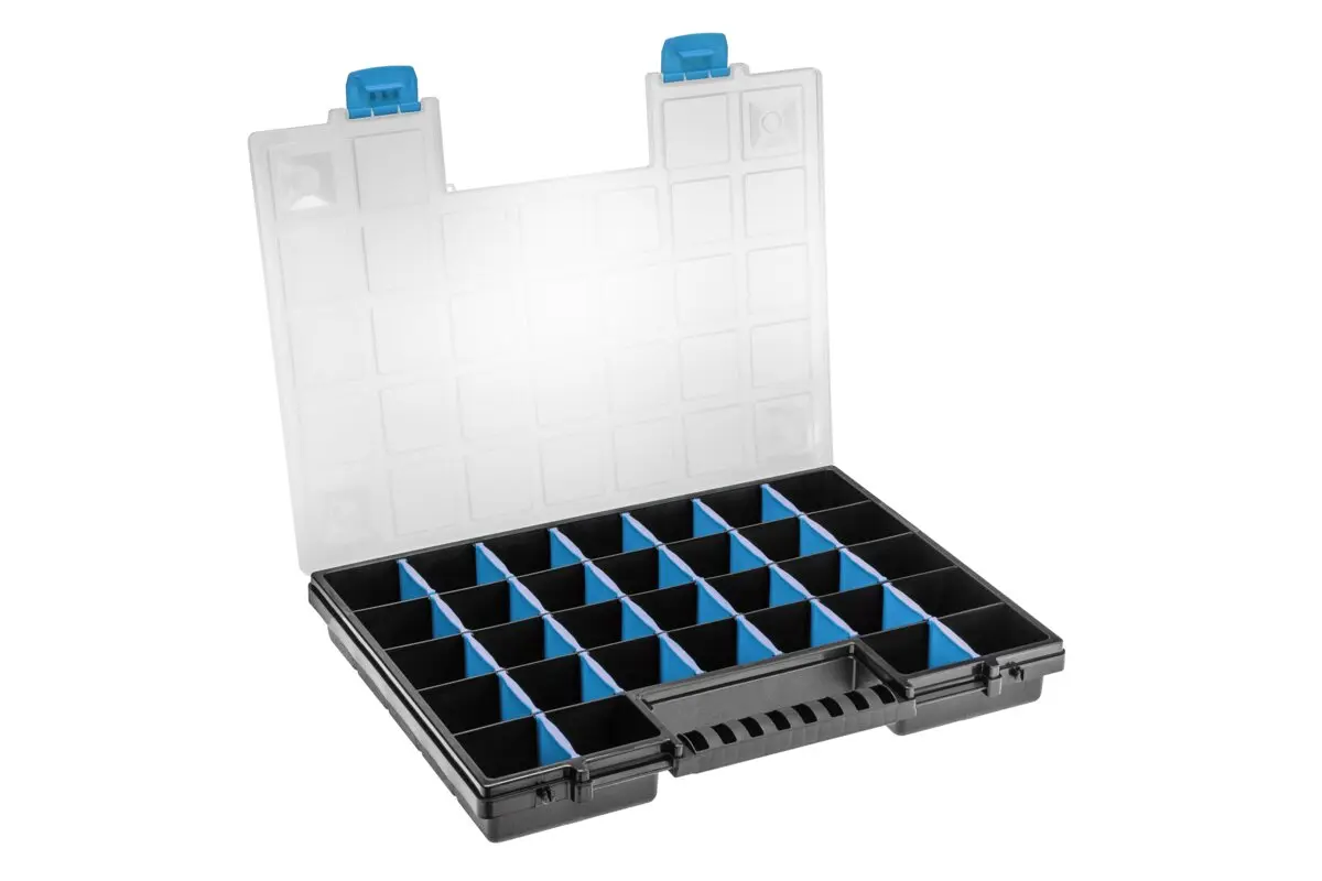 Plastični kovčeg 16", organizator, 39.9x30.3x5 cm