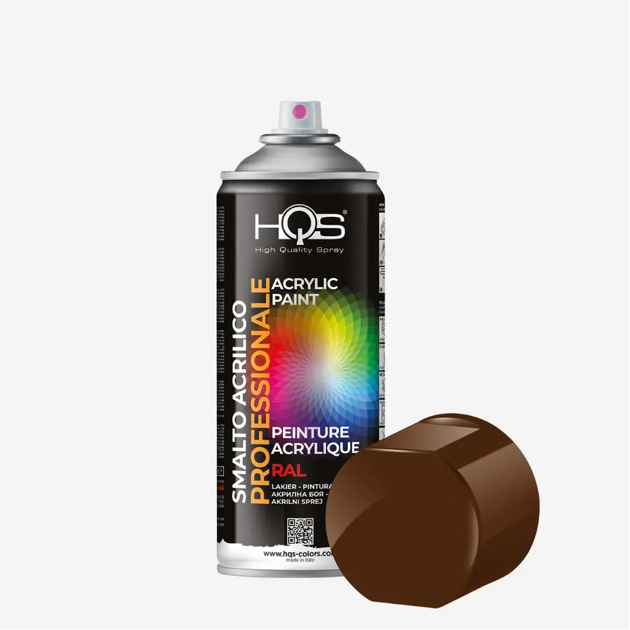 SPREJ acril BRAON noce- ral 8011 400 ml