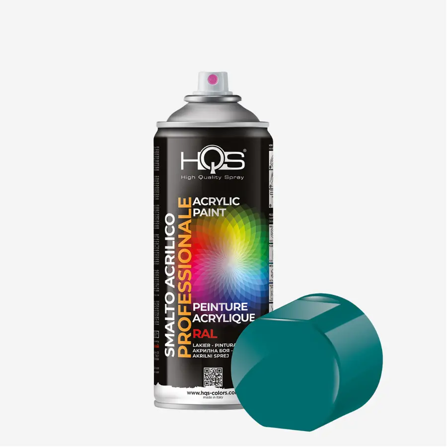SPREJ acril PLAVI AQUA ral 5021 400 ml