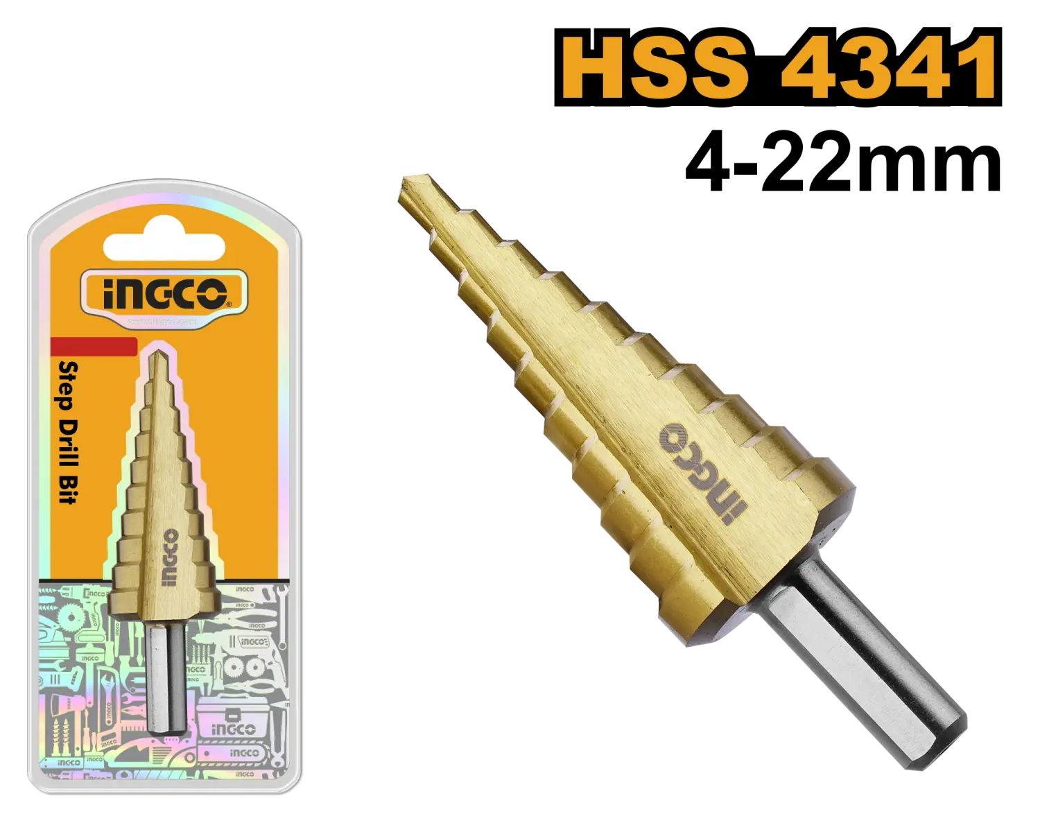 BURGIJA ZA METAL KONUSNA 4-22MM AKSDS42203