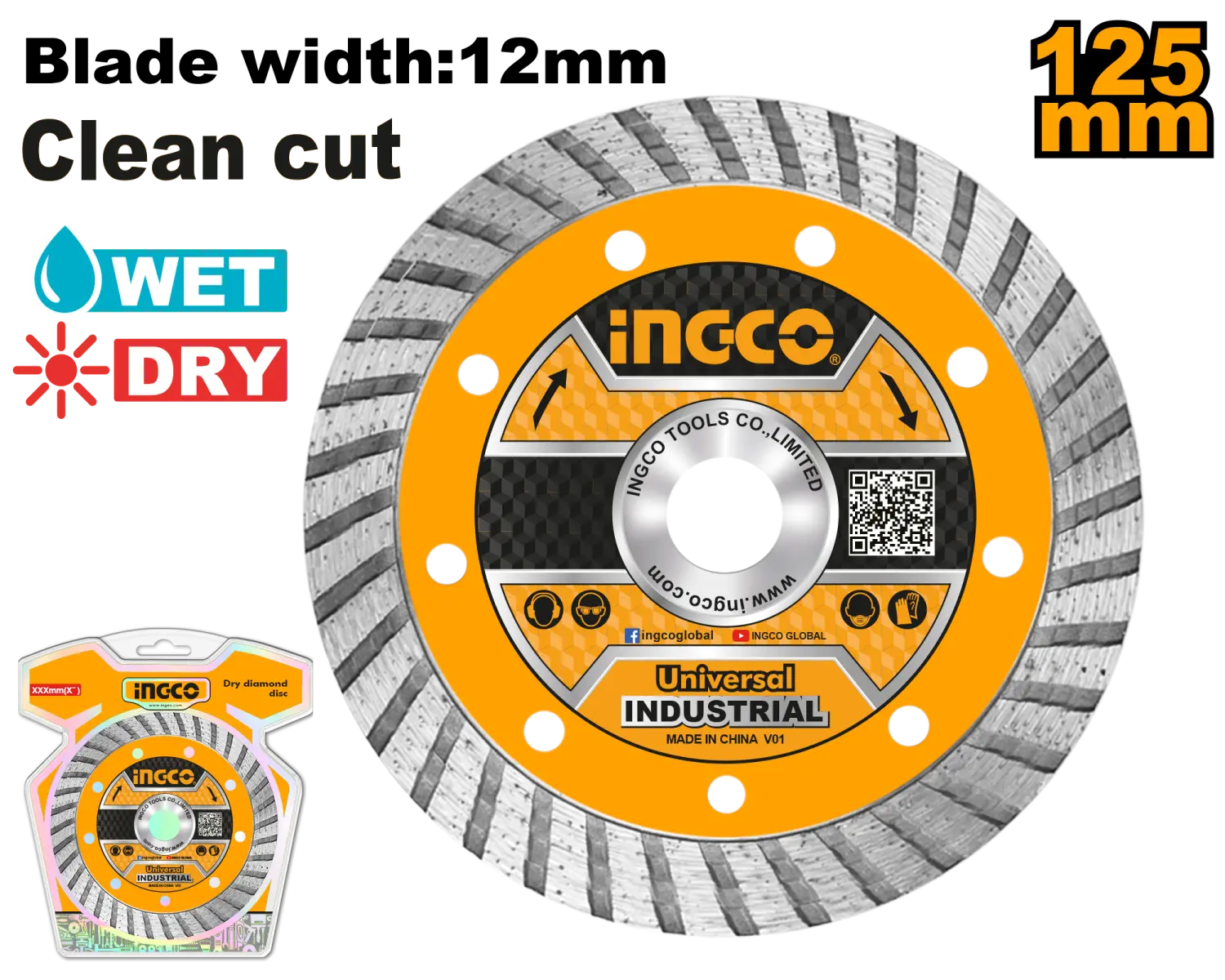 DISK DIJAMANTSKI 125MM DMD031251