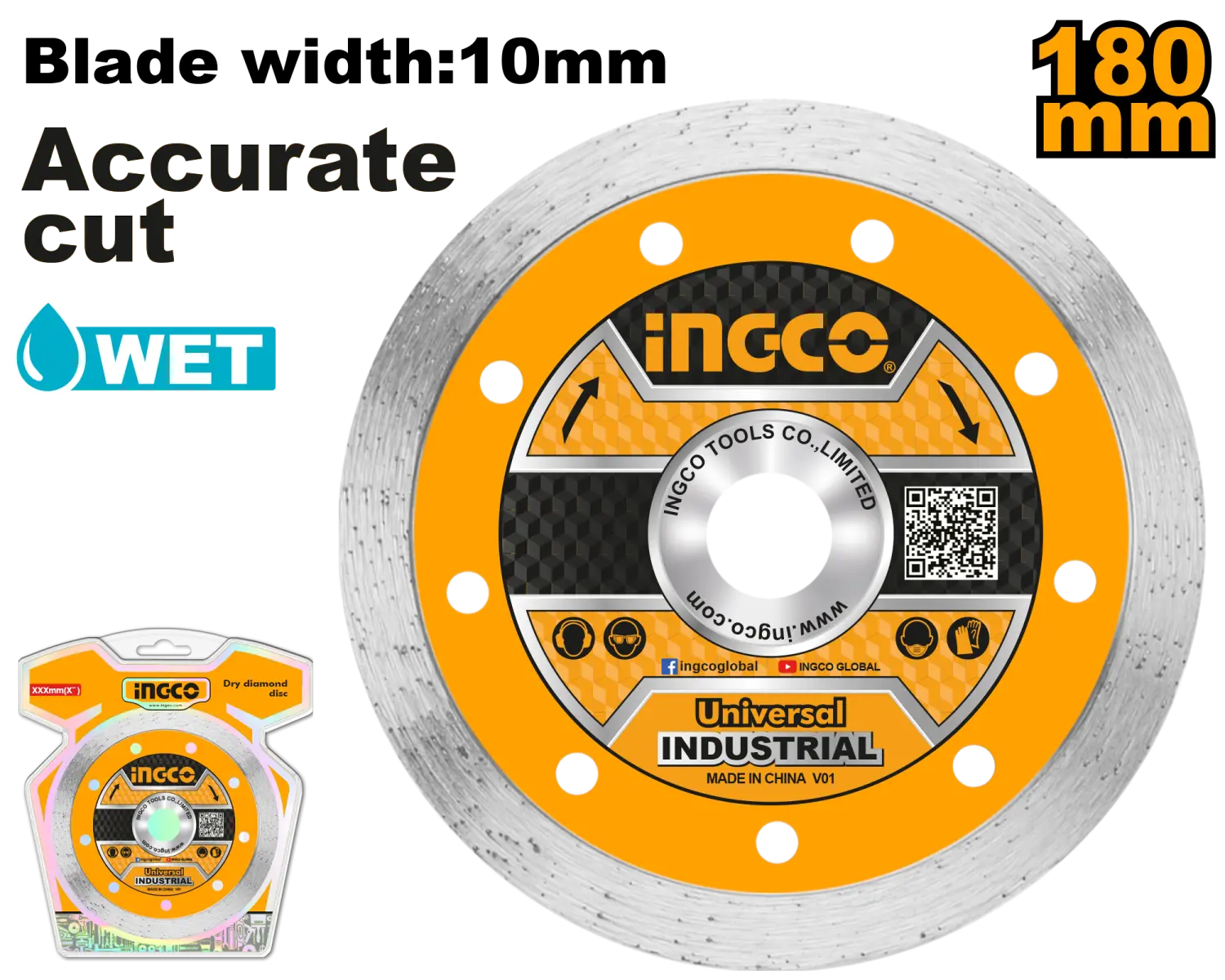 DISK DIJAMANTSKI 180MM DMD021801