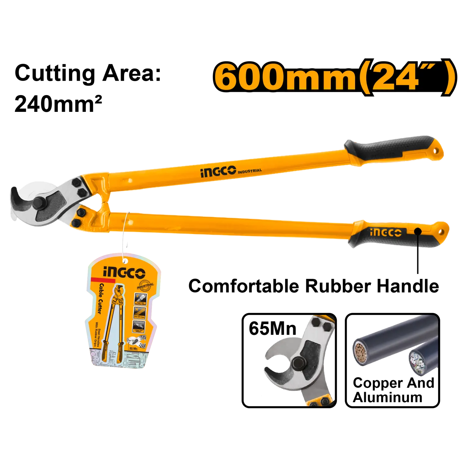 KLIJEŠTA ZA KIDANJE KABLOVA 600MM INDUST HCCB0124