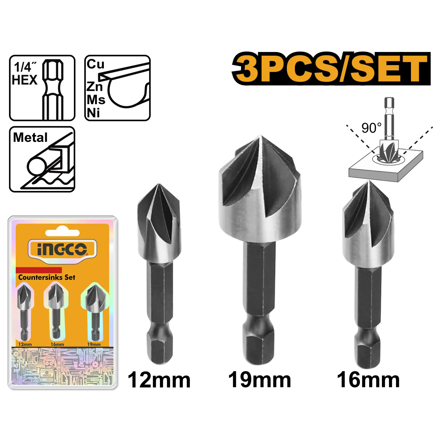 SET UPUŠTAČA 3KOM DBCS0031