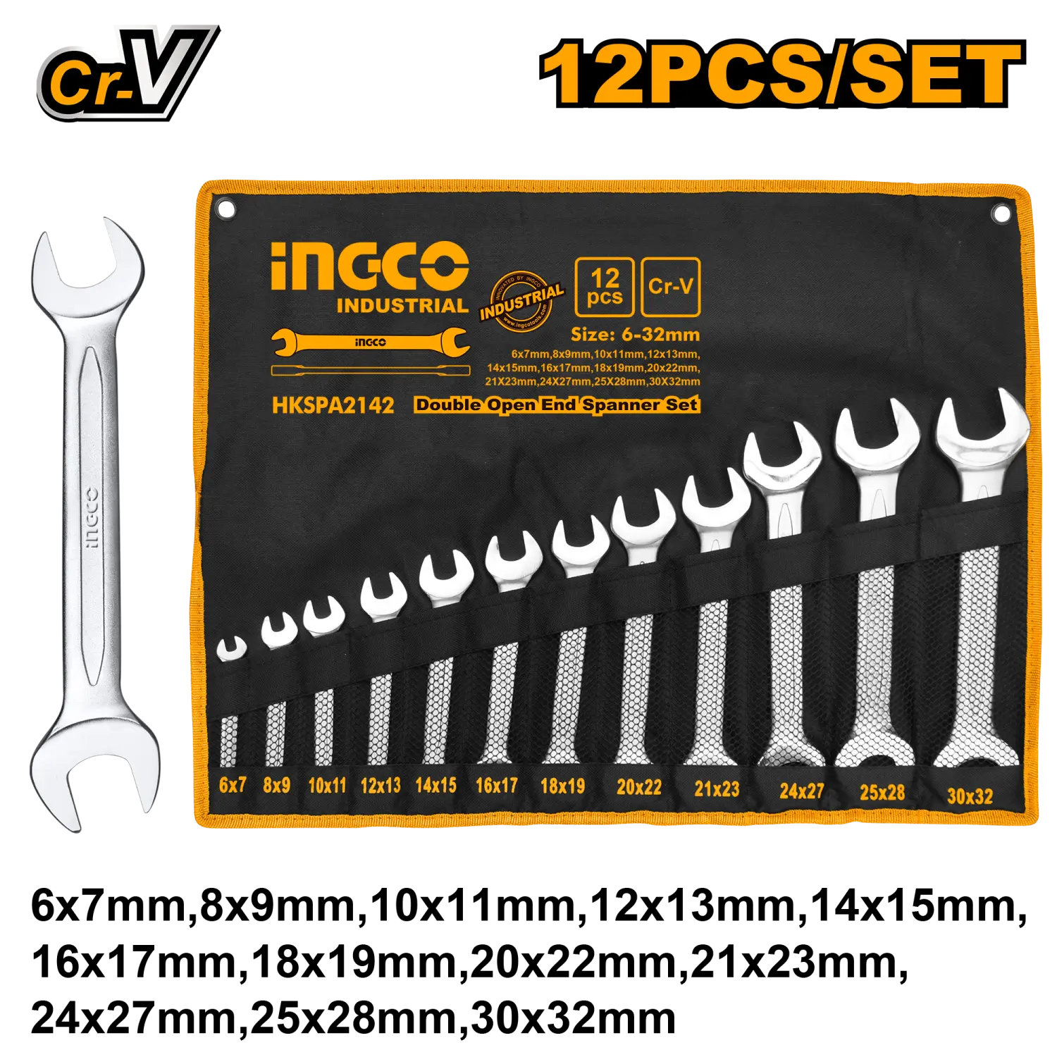 SET VILASTIH KLJUČEVA 12KOM 6-32MM HKSPA2142