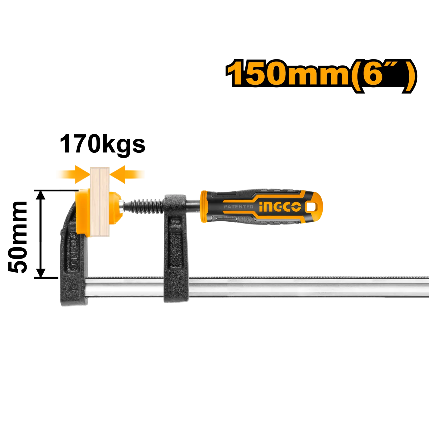 STEGA STOLARSKA 150MM, 170KG, INDUST. HFC020501