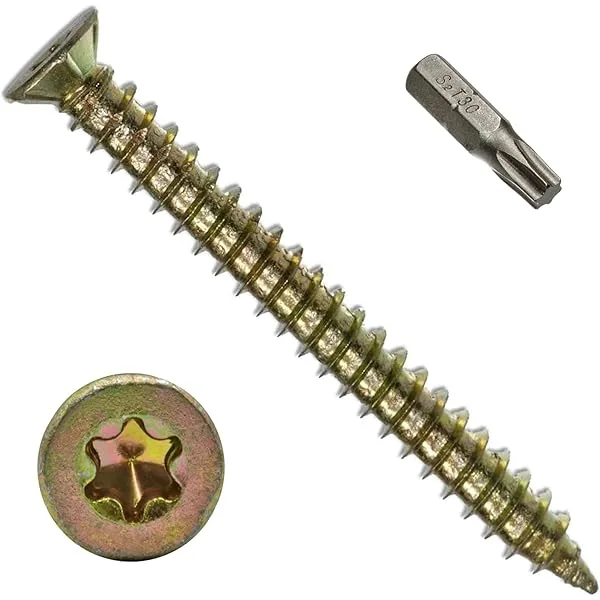 Turbo torx who-7.5 × 112 srafovi za ramove