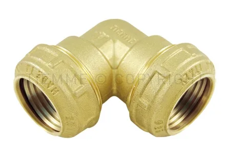 Koljeno spojnica mesingano PN25 32 × 32 mm — Tiemme 3410002