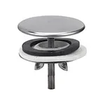 Poklopac otvora za slavinu Ø44 mm, inox — Remer 694