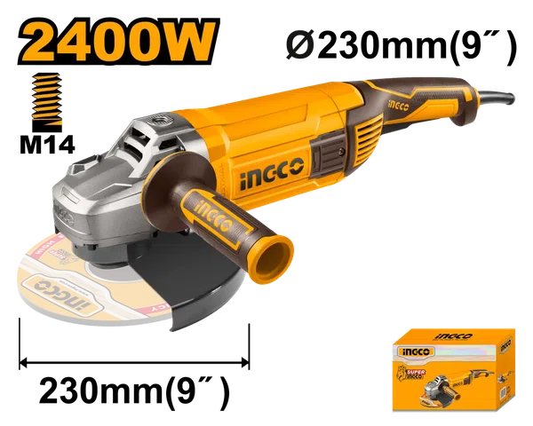 Brusilica električna 2400 W, 230 mm — Industrial